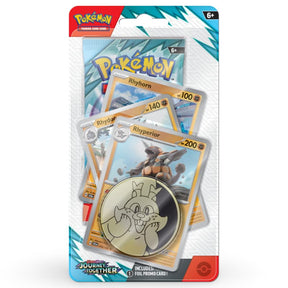 Pokemon Journey Together: 1-Pack Premium Blister Rhyperior Klinklang CardsRfun
