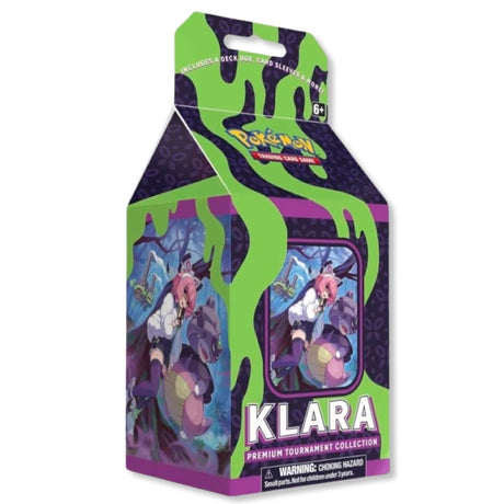 Pokemon Klara Premium Tournament Collection – Frontansicht Klara-Variante