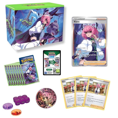 Pokemon Klara Premium Tournament Collection – Promo-Karten und Inhalt