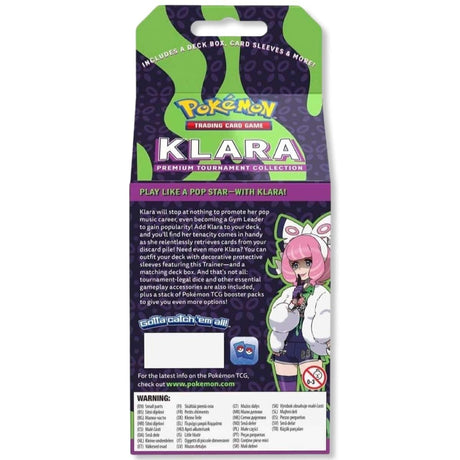 Pokemon Klara Premium Tournament Collection – Kartenhüllen und Deckbox