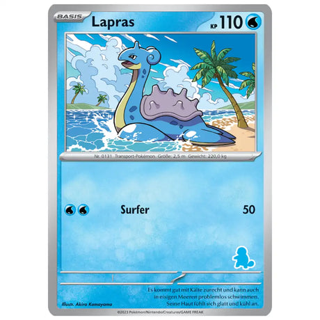 Lapras - Schiggy Stempel- Mein erstes Spiel (DE) CardsRfun