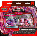 Pokemon Liga Kampfdeck Team Rockets Mewtu ex (DE) – Vollstaendige Box-Frontansicht mit Inhaltsuebersicht