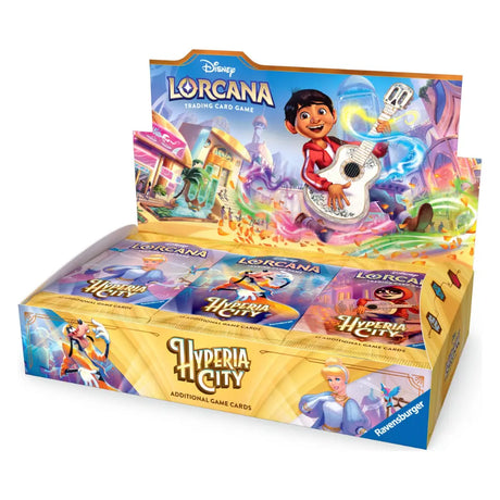 Disney Lorcana Hyperia City Display mit Miguel Rivera EN – bei CardsRfun