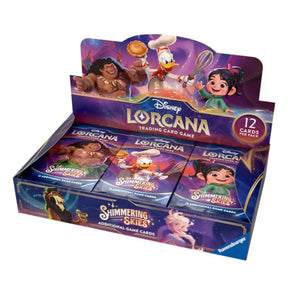 Disney Lorcana Shimmering Skies Booster Display mit 24 Packs – bei CardsRfun