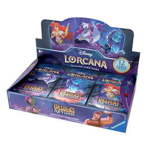 Disney Lorcana Ursula's Return Booster Display mit 24 Packs – bei CardsRfun