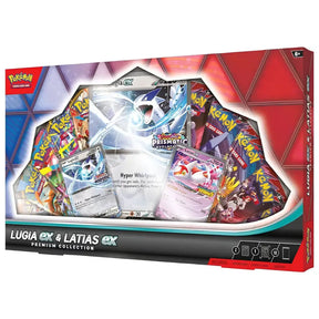 Pokemon Lugia ex & Latias ex Premium Collection Box – mit Oversize Lugia ex und 10 Booster Packs