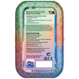 Pokemon Lumiose City Mini Tin Rückseite – Inhalt: 2 Booster, Art Card, Sticker, TCG Live Code