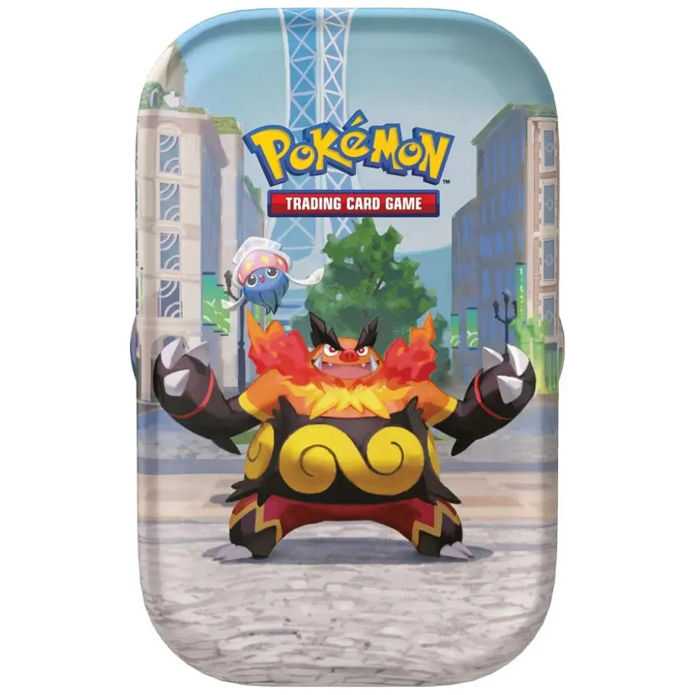 Lumiose City Mini Tin Emboar & Inkay – Prism Tower Kalos, Pokemon TCG EN