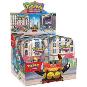 Pokemon Lumiose City Mini Tin Display – 10 Tins, alle 5 Designs, Englisch
