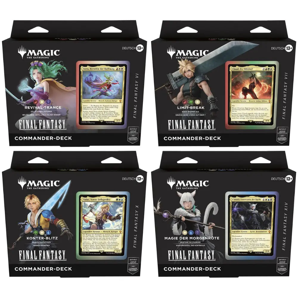 Magic: The Gathering - Final Fantasy Commander Deck (DE)