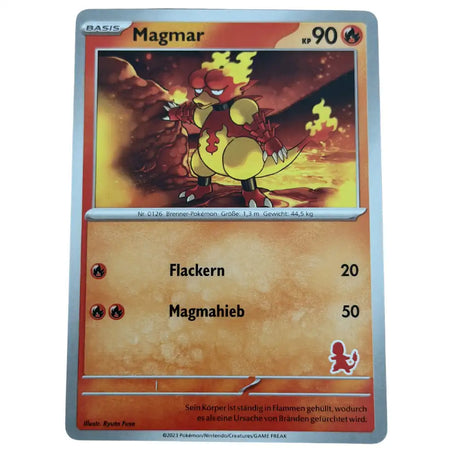 Magmar - Glumanda Stempel- Mein erstes Spiel (DE) CardsRfun