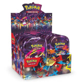 Pokemon Mega Heroes Mini Tin Display – Komplette Box mit allen 5 Varianten, Mega Lucario und weitere Mega-Pokemon-Tins