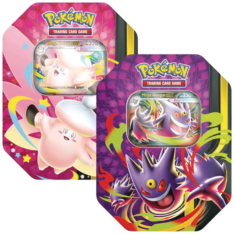 Pokemon Mega Moonlight Tin CardsRfun