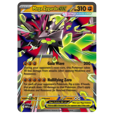 Mega Zygarde ex Wackelbild-Karte mit 3D-Effekt – bei CardsRfun