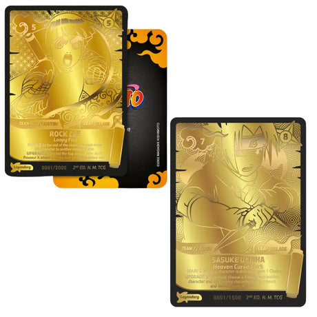 Naruto Mythos TCG 2. Edition – zwei neue Gold Cards exklusiv in der Second Edition von Konoha Shido