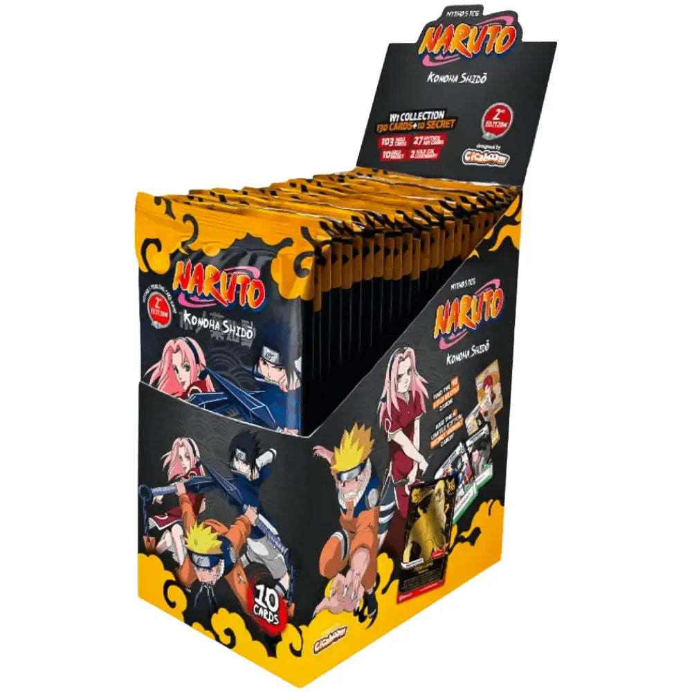 Naruto Mythos TCG Konoha Shido Booster Display 2. Edition – 24 Booster, Preorder Release 26.06.2026