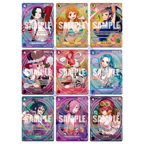 One Piece Heroines Edition Special Rarity Karten Boa Hancock Nami EB03 – bei CardsRfun