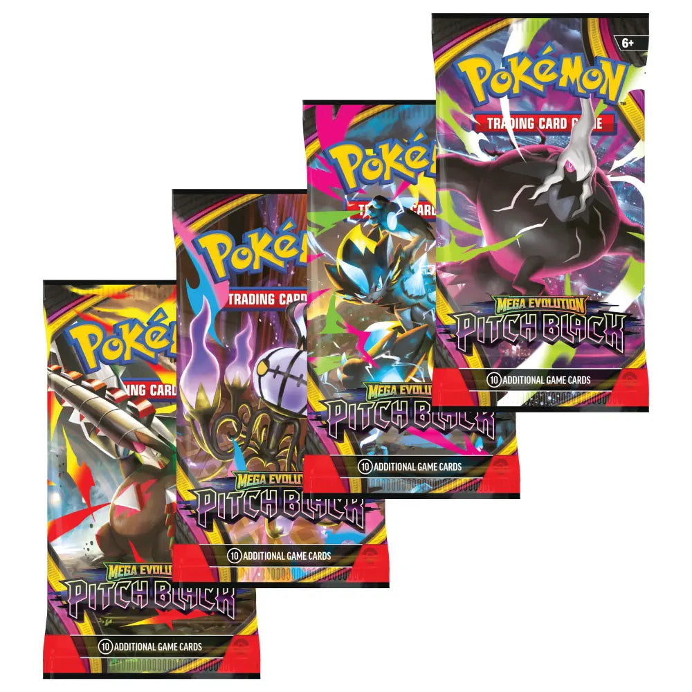 Vier Pitch Black Boosterpacks aus dem Build & Battle Kit – bei CardsRfun