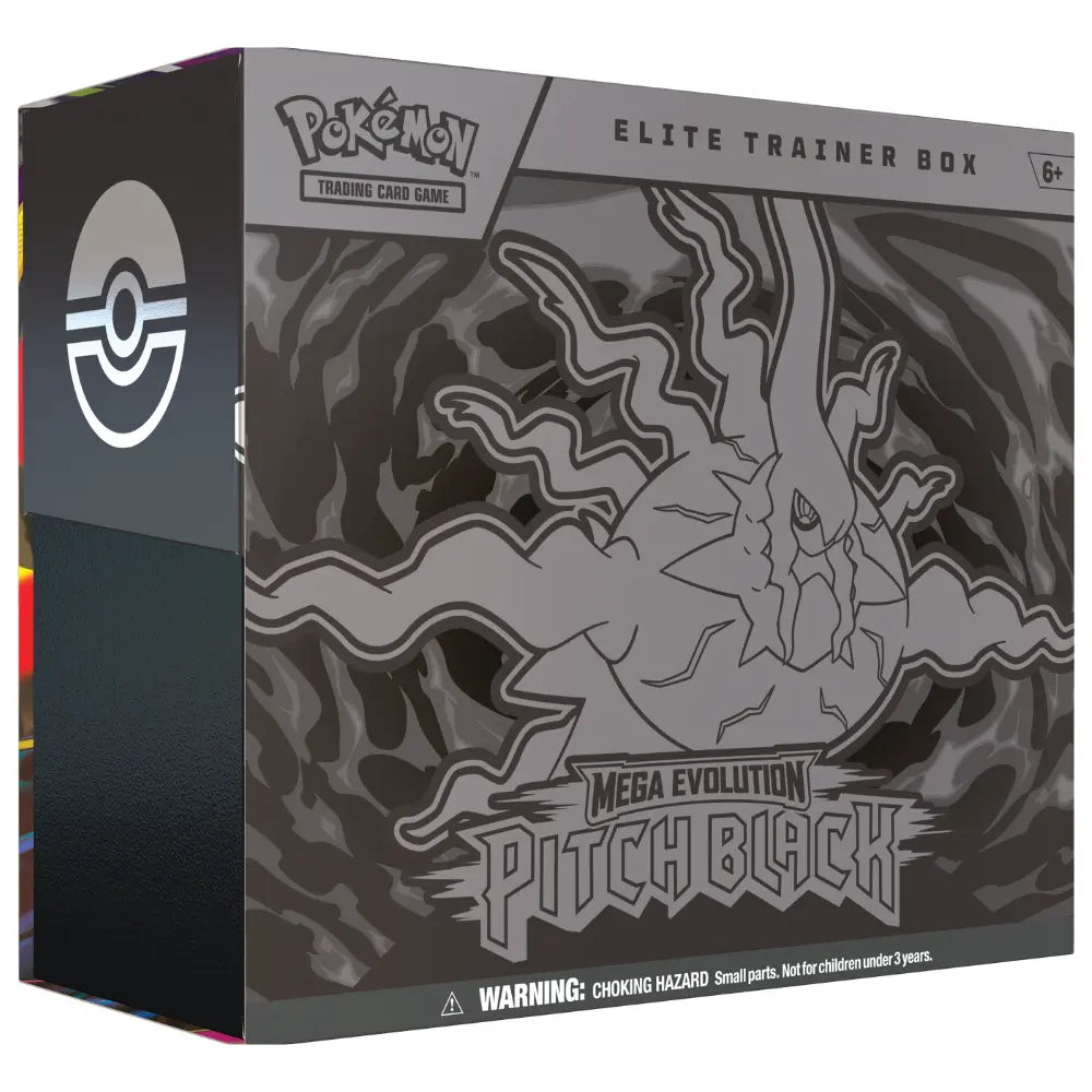 Pokémon Pitch Black Elite Trainer Box – Frontansicht der Box
