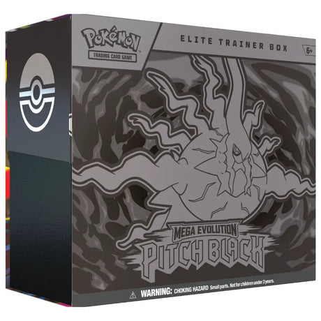Pokémon Pitch Black Elite Trainer Box – Frontansicht der Box