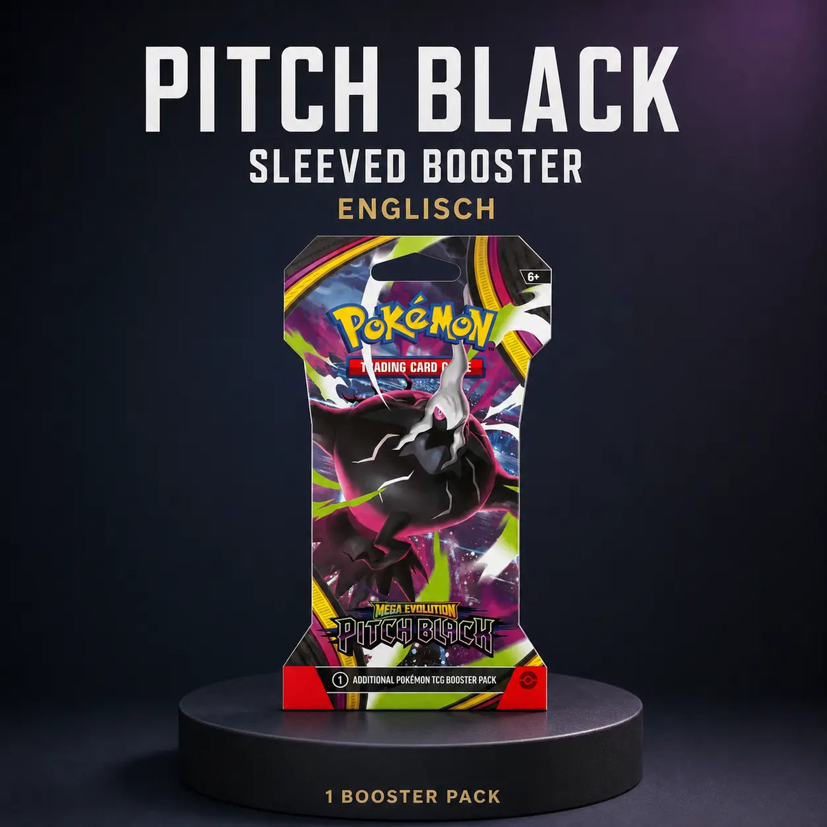 Pokemon Pitch Black - Sleeved Booster