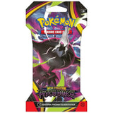 Pokémon Pitch Black Sleeved Booster – Booster Pack Vorderseite