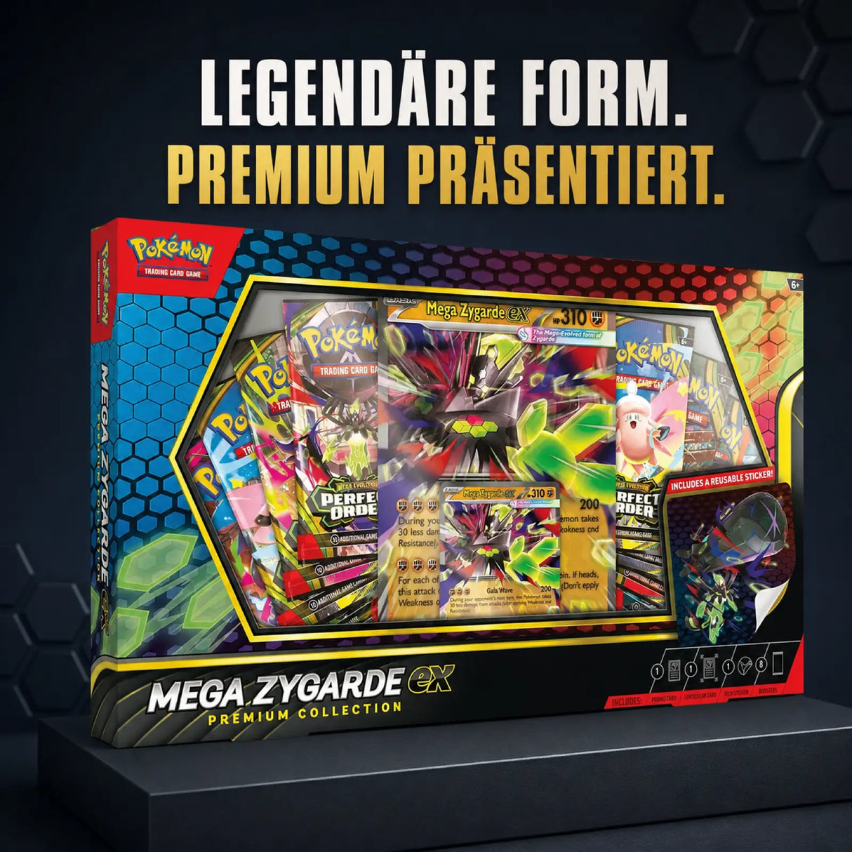 Mega Zygarde ex Premium Collection Hero-Ansicht – bei CardsRfun