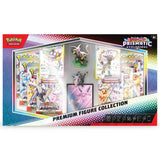 Pokemon Prismatic Evolutions Premium Figure Collection – Frontansicht der Box