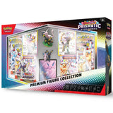 Pokemon Prismatic Evolutions Premium Figure Collection – Seitenansicht der Box mit Umbreon-Artwork