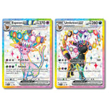 Espeon ex SVP 175 und Umbreon ex SVP 176 – beide Stellar-Tera-Full-Art-Promos der PE Premium Figure Collection