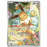 Pokemon Eevee Illustration Rare SVP EN 173 – exklusive Promo-Karte aus der Prismatic Evolutions Elite Trainer Box