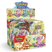 Pokemon Prismatic Evolutions Mini Tin Display – alle 8 Eeveelution-Artworks im Überblick