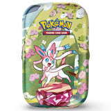 Pokemon Prismatic Evolutions Mini Tin – Feelinara Artwork