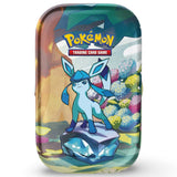 Pokemon Prismatic Evolutions Mini Tin – Glaziola Artwork