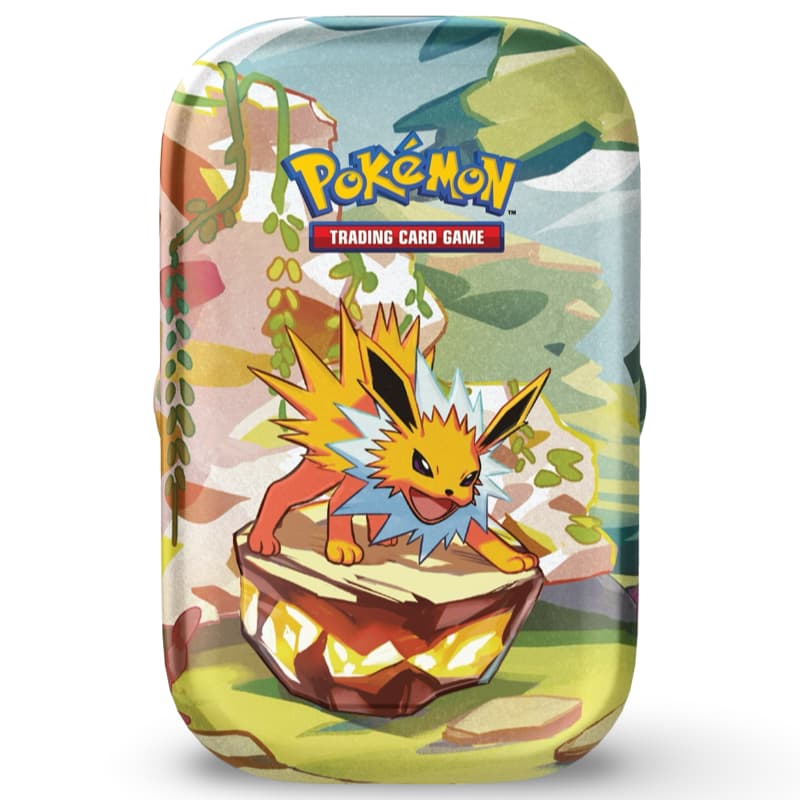 Pokemon Prismatic Evolutions Mini Tin – Blitza Artwork