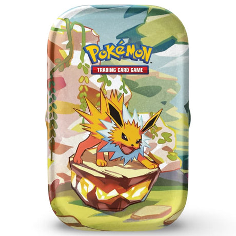 Pokemon Prismatic Evolutions Mini Tin – Blitza Artwork