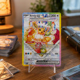 Pokemon Eevee ex Full Art Promo SVP 174 – Stellar Tera, exklusiv aus der Prismatic Evolutions Super Premium Collection