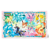 Pokemon Prismatic Evolutions Super Premium Collection Playmat – alle Eeveelutions und Eevee