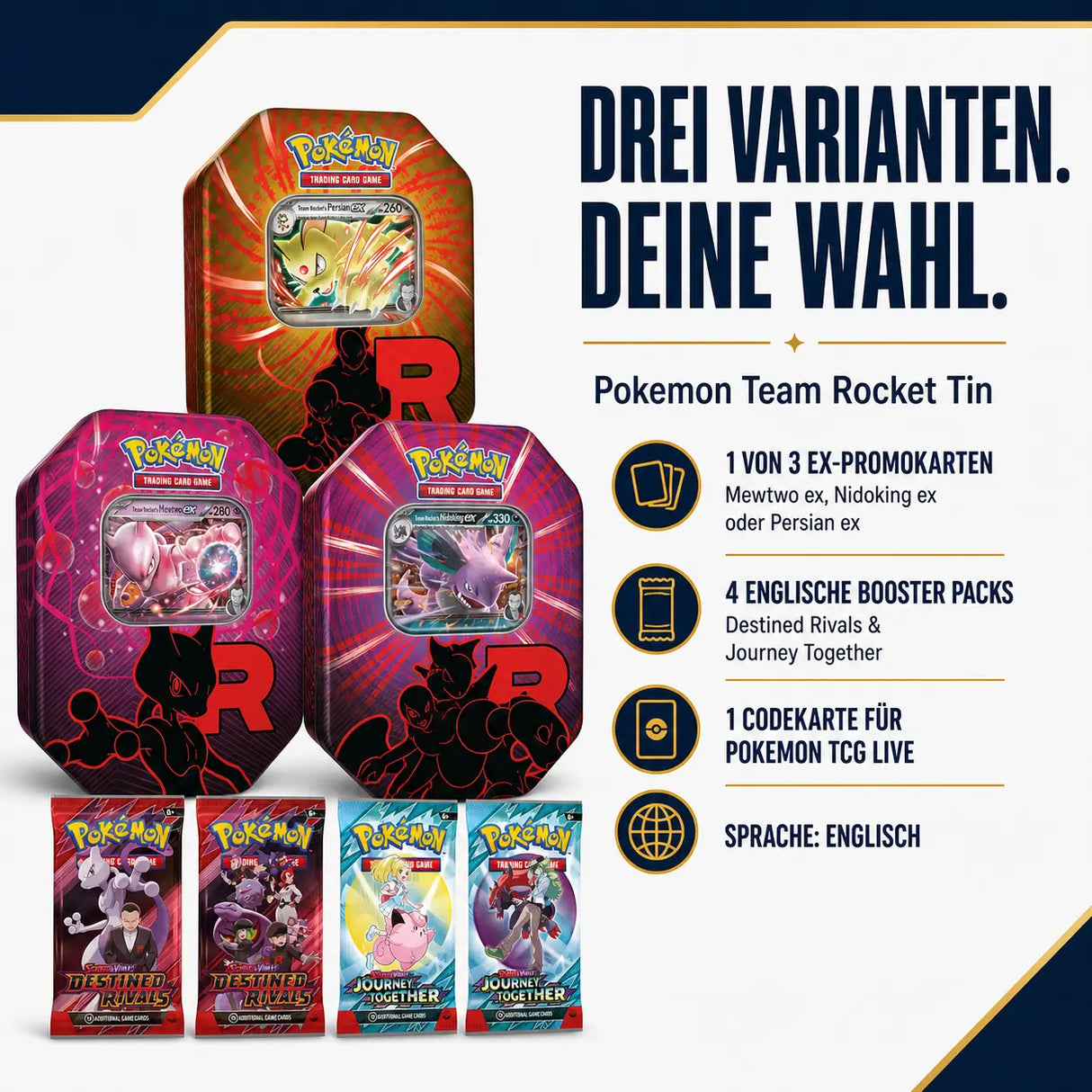 Pokemon Team Rocket Tin