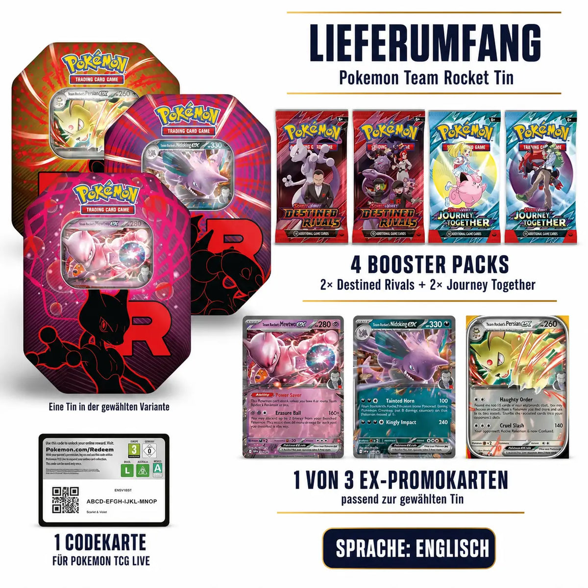 Pokemon Team Rocket Tin