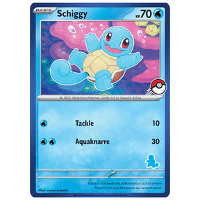 Schiggy - Schiggy & Pokeball Stempel- Mein erstes Spiel (DE) CardsRfun