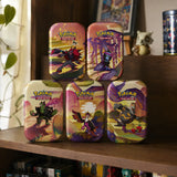 Pokemon Shrouded Fable Mini Tin auf dem Schreibtisch – Sammler Lifestyle bei CardsRfun