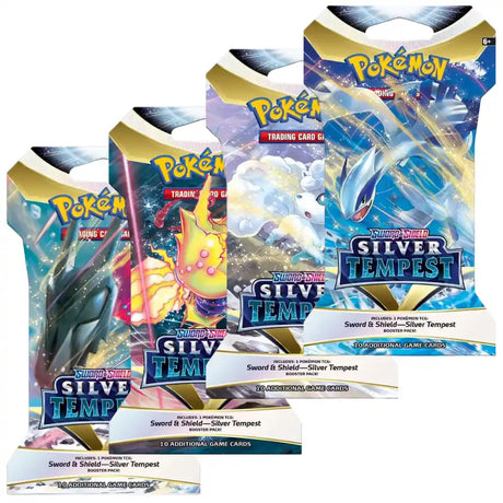 Pokemon Silver Tempest Sleeved Booster – alle 4 Artworks im Überblick