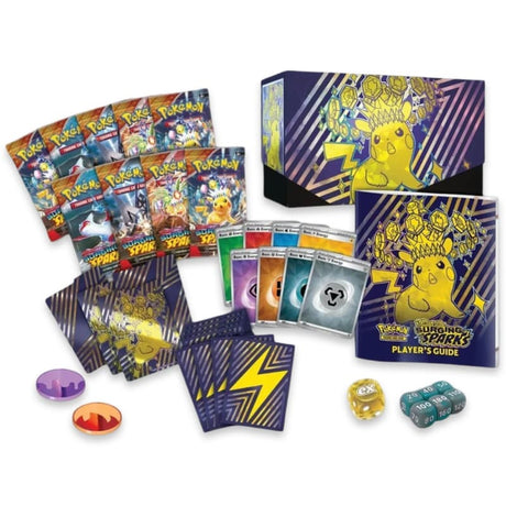 Surging Sparks ETB B-Ware – 9 Booster Packs, Magneton SVP 159 Promo, Sleeves und Zubehör