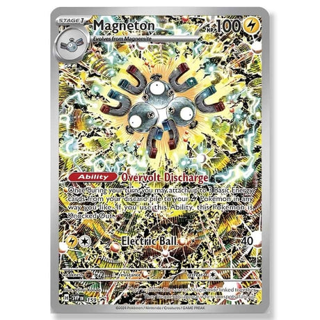 Magneton SVP 159 Illustration Rare Promo-Karte aus der Surging Sparks Elite Trainer Box