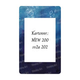 Turtok 151 Extended Art Acryl Case Kartennummer MEW 200 – bei CardsRfun