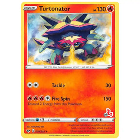 Turtonator - 029/202 (#39 Cinderace Stamped) - Battle Academy 2022 (BA22) CardsRfun