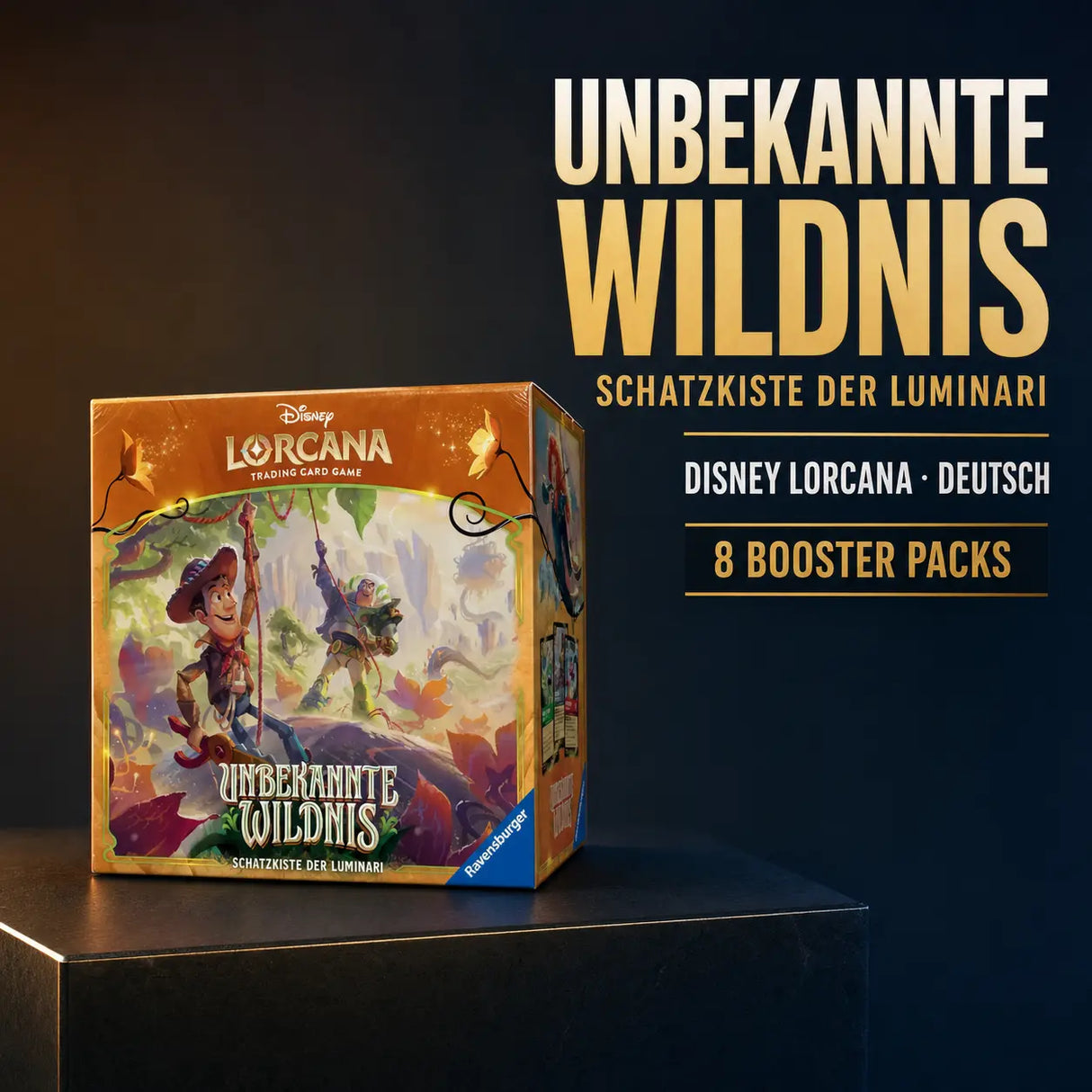 Disney Lorcana: Unbekannte Wildnis - Schatzkiste der Luminari (DE)
