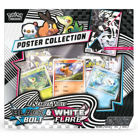 Pokemon Unova Poster Collection Black Bolt & White Flare Box – bei CardsRfun