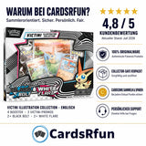 Pokemon Black Bolt & White Flare - Victini Illustration Collection (SV10.5)